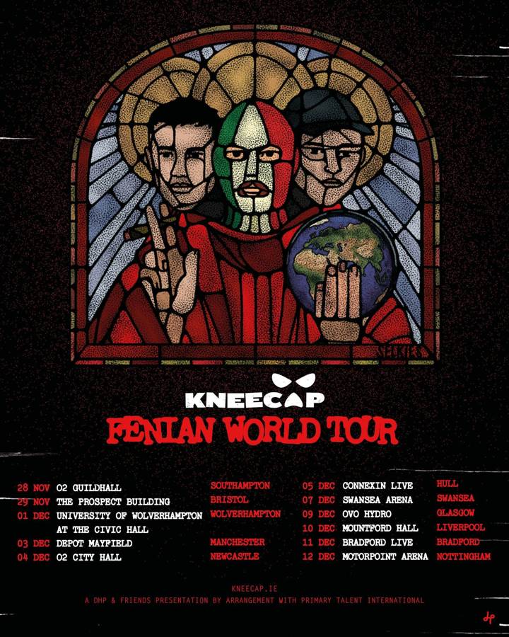Kneecap tour poster