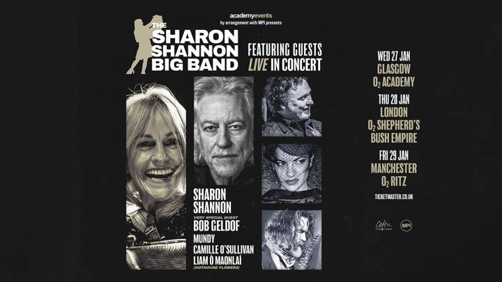 Sharon Shannon Big Band tour poster