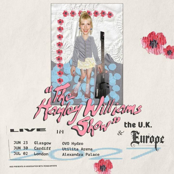 Hayley Williams tour poster