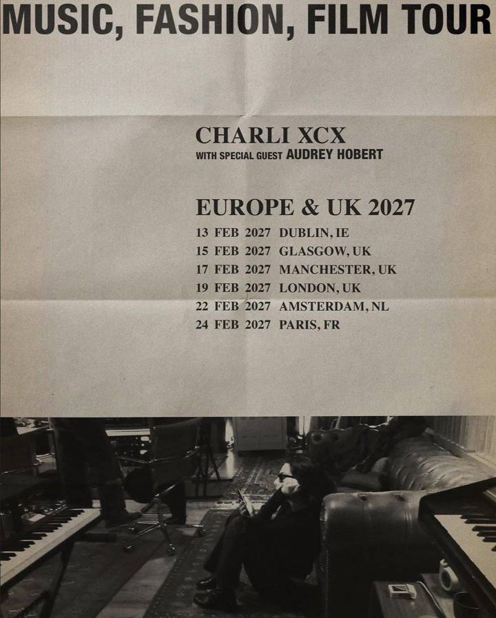 Charli XCX tour poster