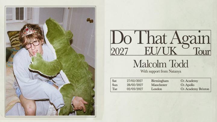 Malcolm Todd tour poster