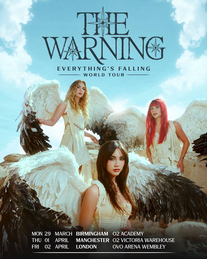 The Warning tour poster