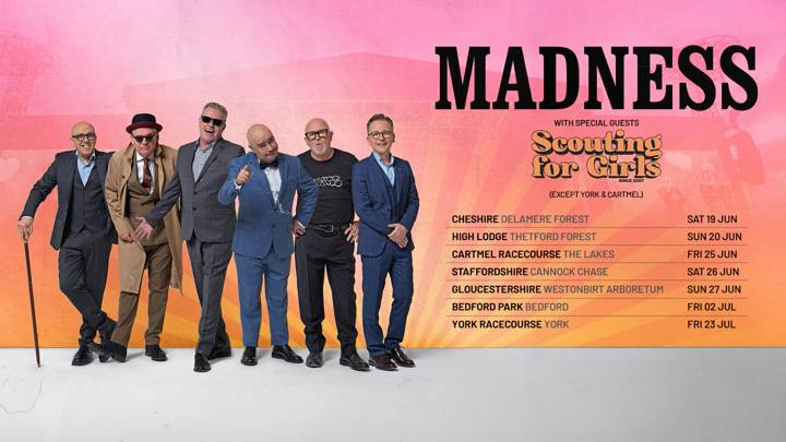 Madness tour poster