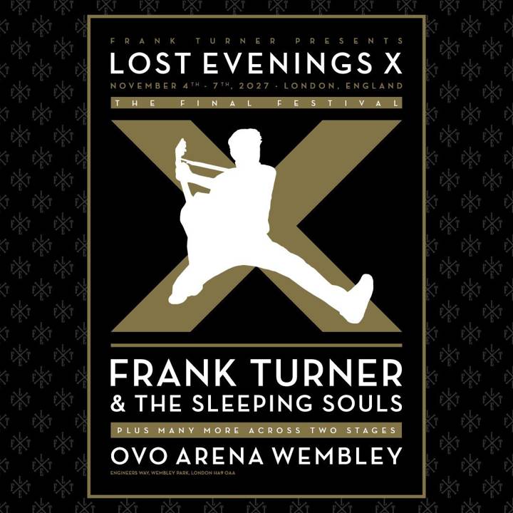 Frank Turner tour poster