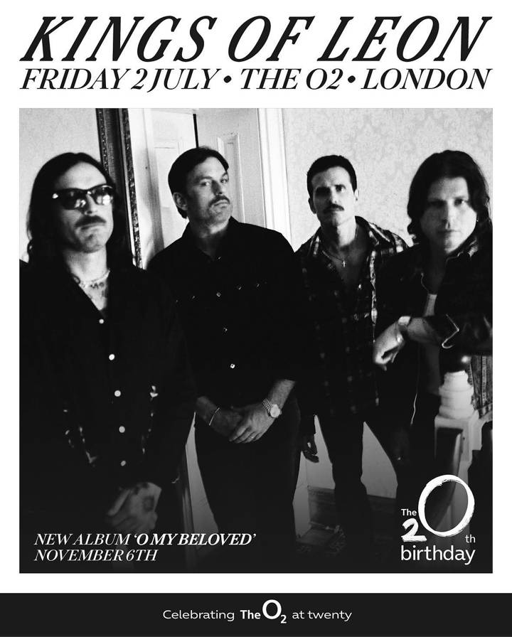 Kings Of Leon tour poster