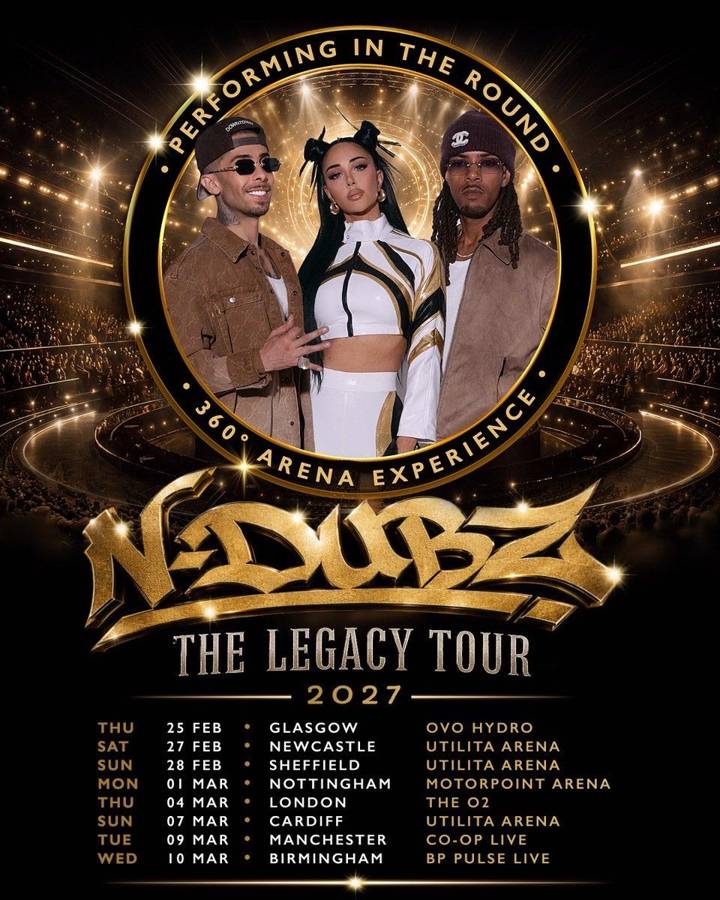 N-Dubz tour poster