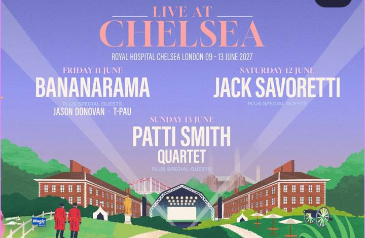 Live at Chelsea tour poster