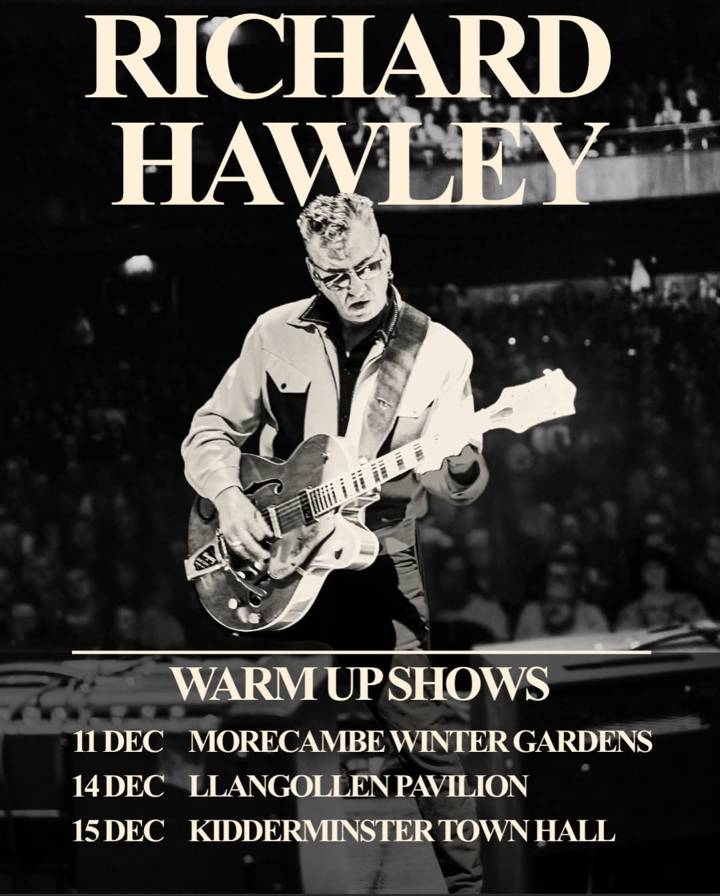 Richard Hawley tour poster