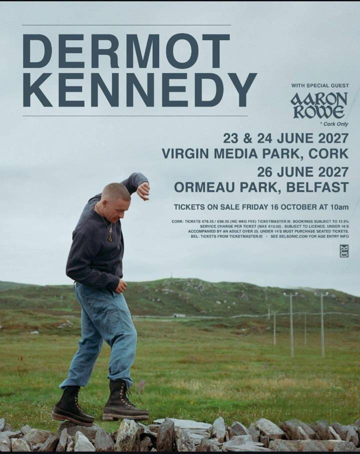 Dermot Kennedy tour poster