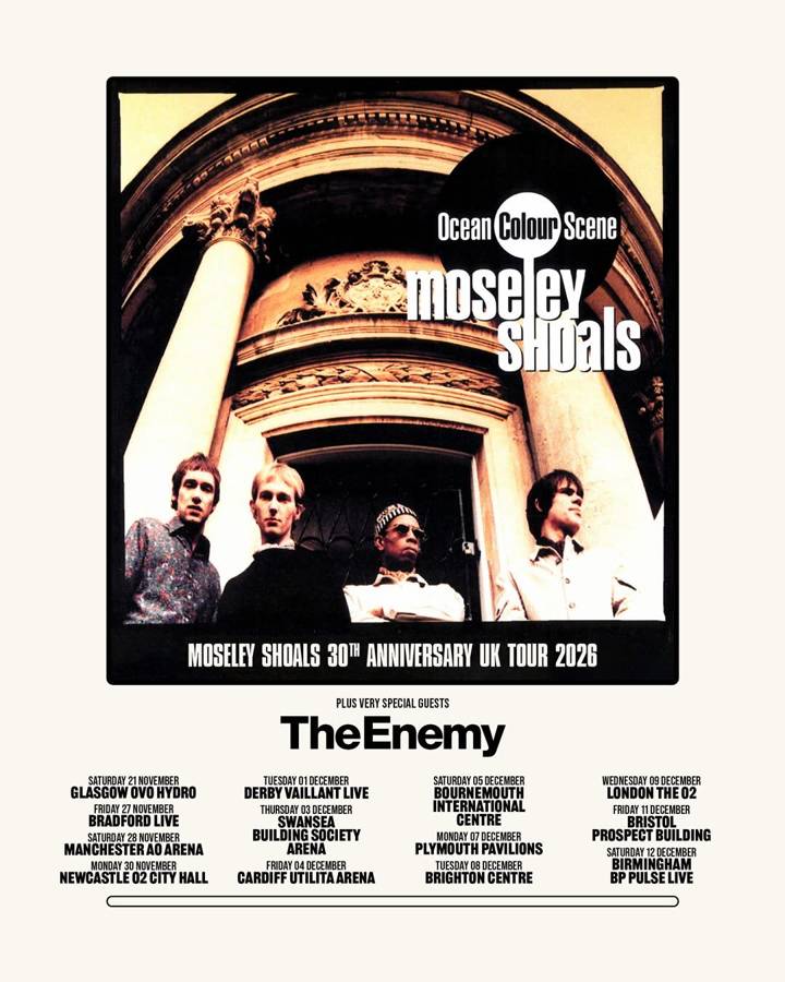 Ocean Colour Scene tour poster