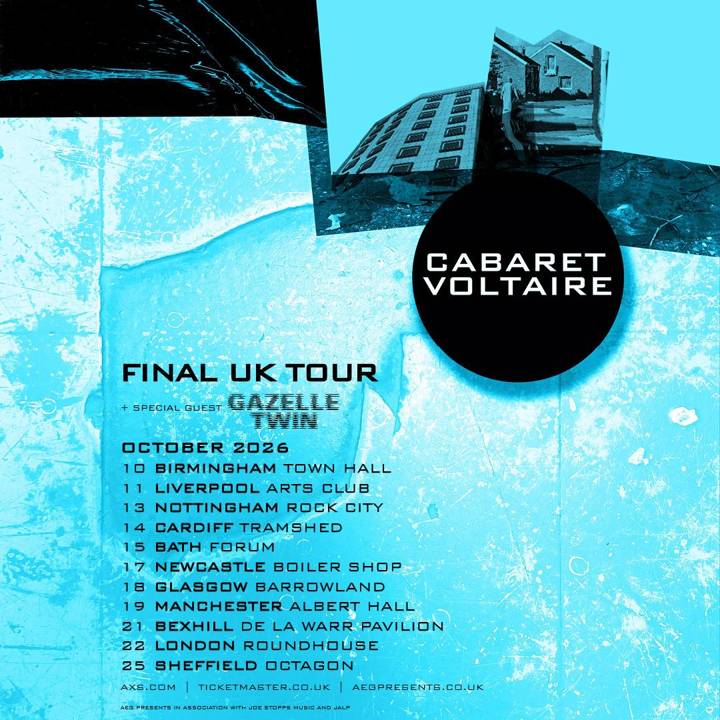 Cabaret Voltaire tour poster