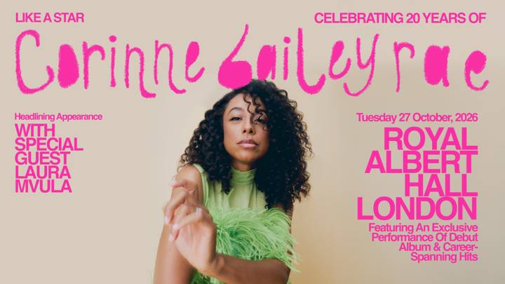 Corinne Bailey Rae tour poster