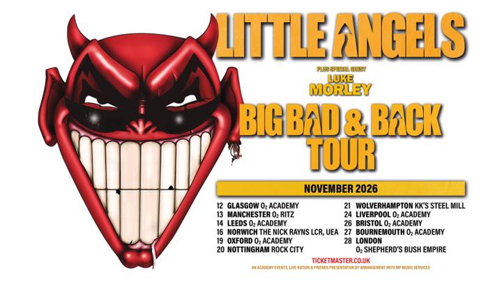 Little Angels tour poster