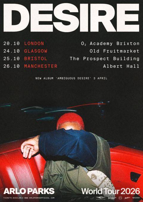 Arlo Parks tour poster