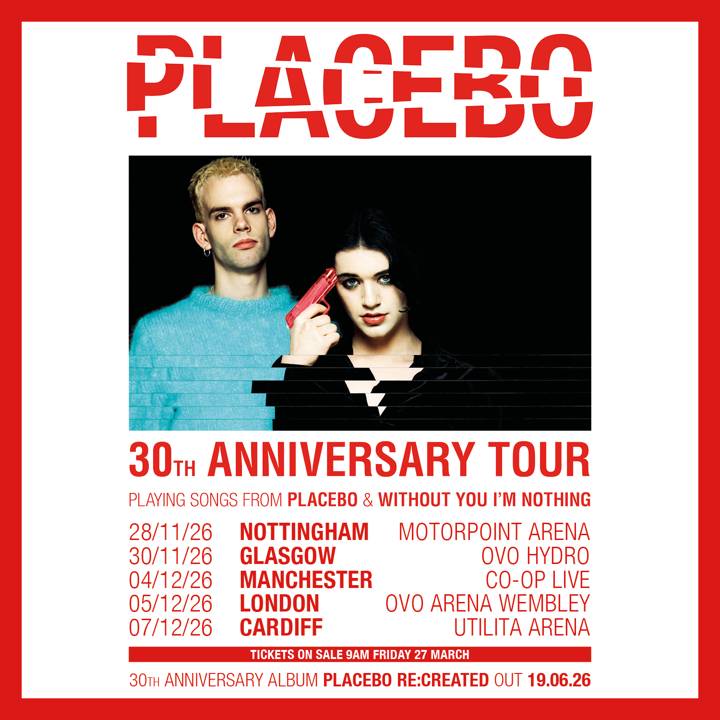 Placebo tour poster