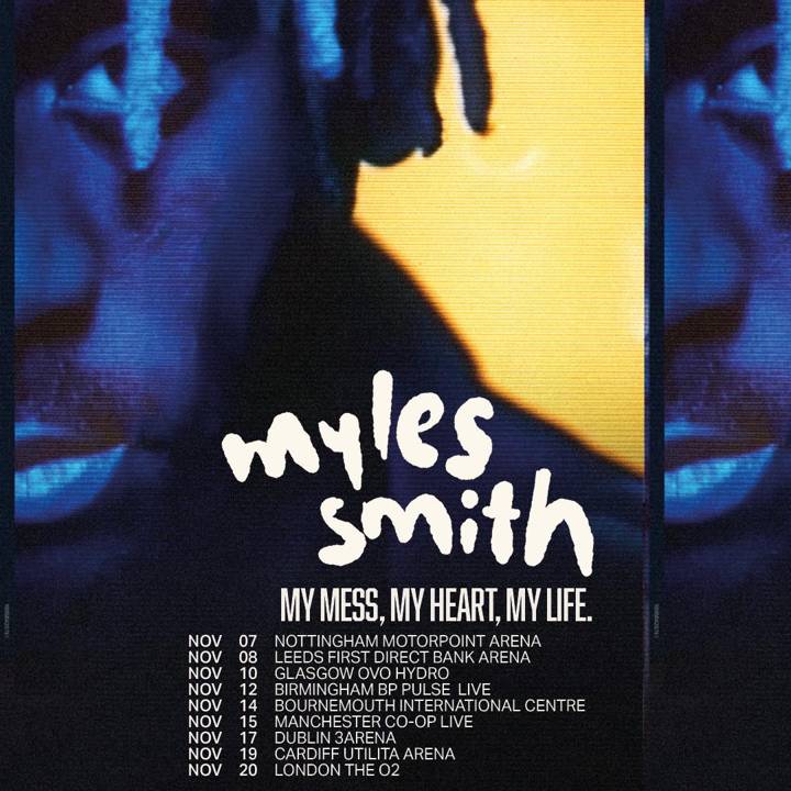 Myles Smith tour poster
