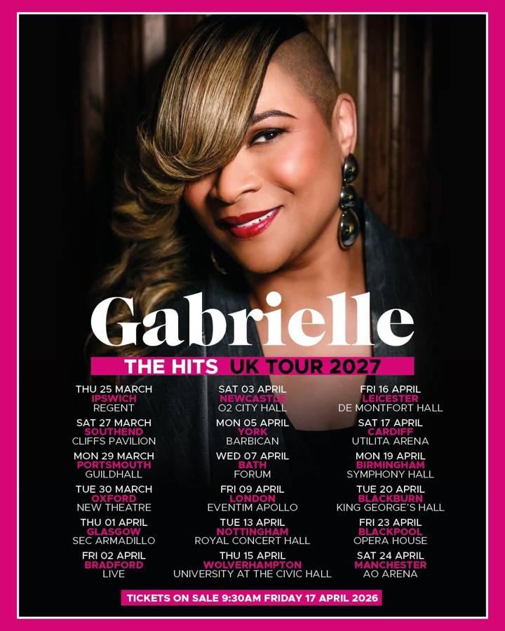 Gabrielle tour poster