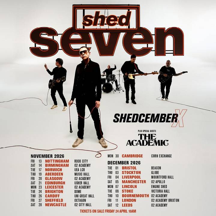 Shed Seven tour poster