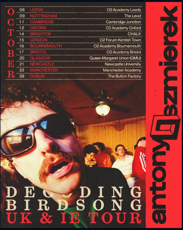 Antony Szmierek tour poster