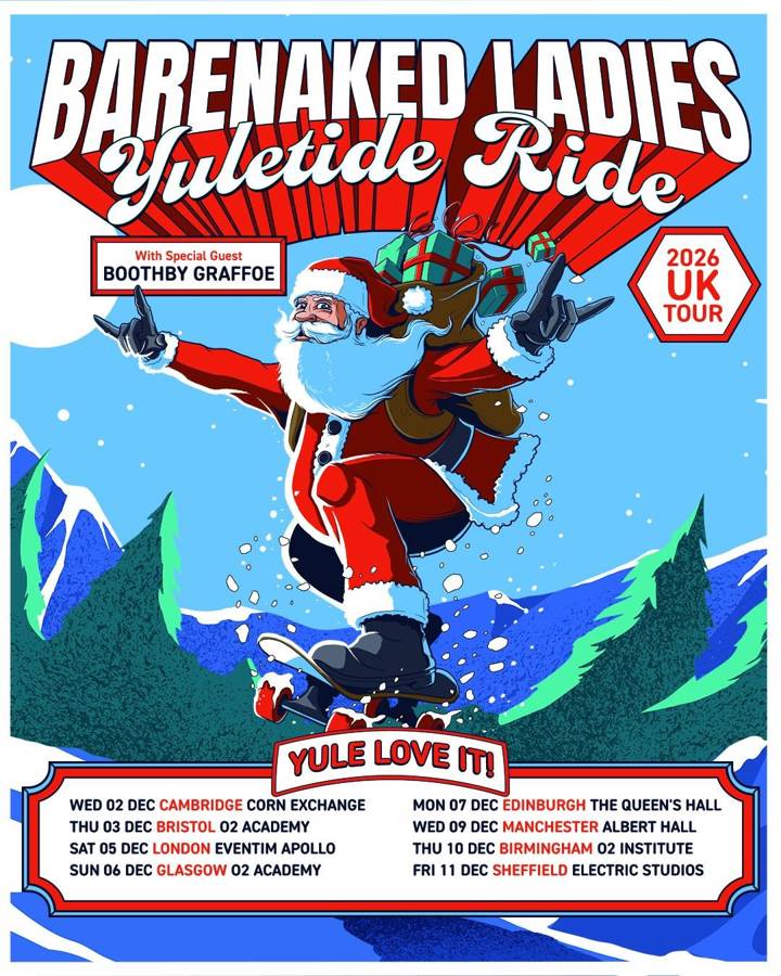 Barenaked Ladies tour poster