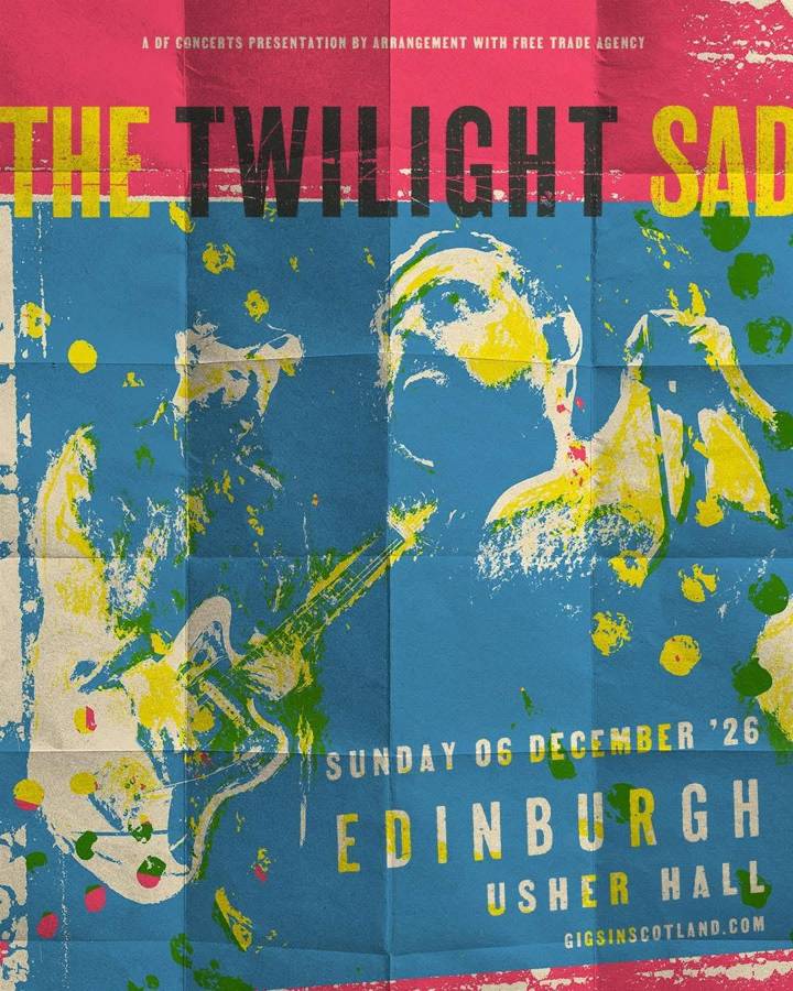 The Twilight Sad tour poster