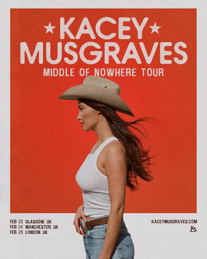 Kacey Musgraves tour poster