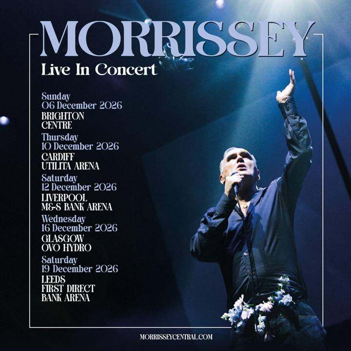 Morrissey tour poster