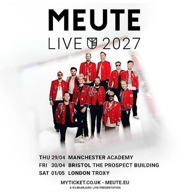 Meute tour poster