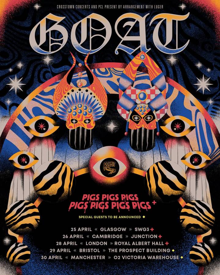 GOAT tour poster