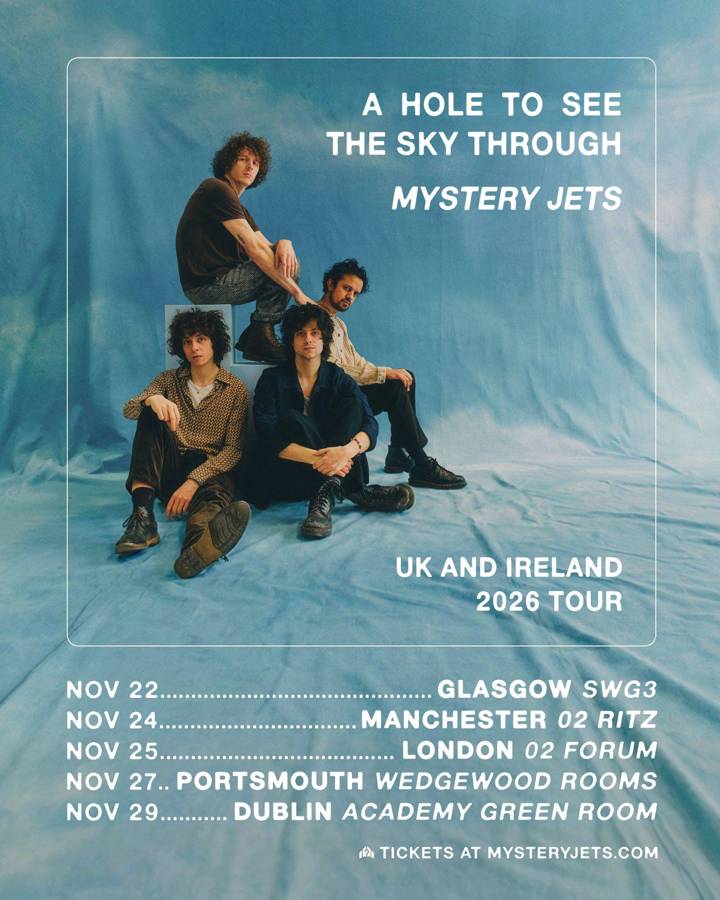 Mystery Jets tour poster