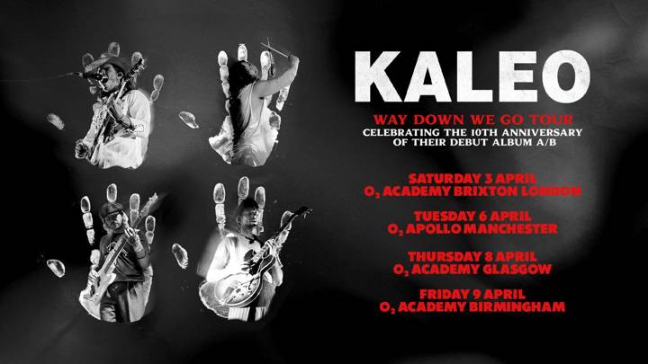 Kaleo tour poster