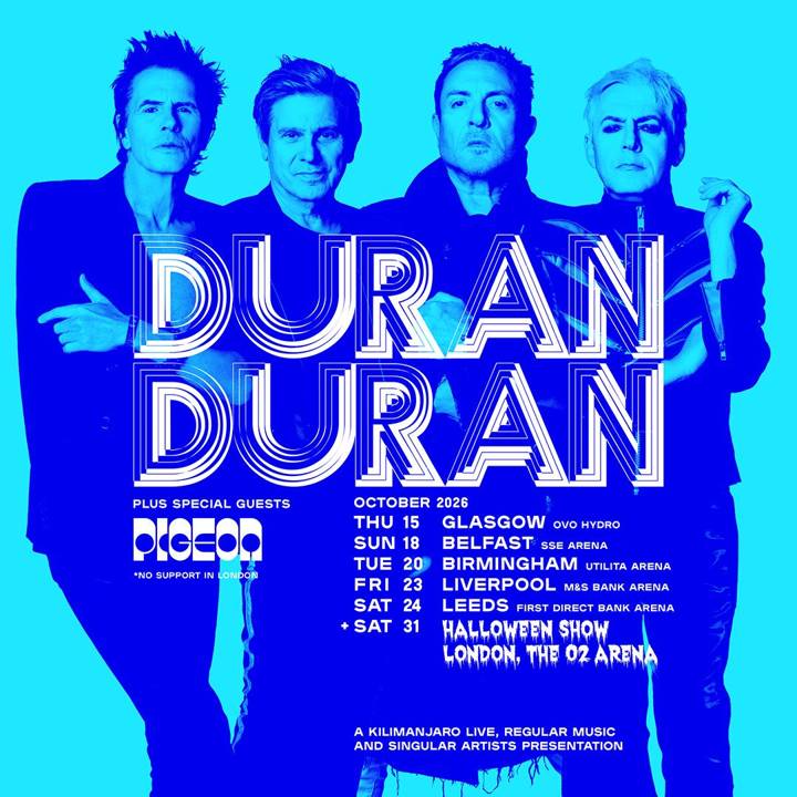 Duran Duran tour poster