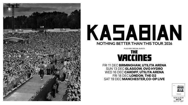 Kasabian tour poster