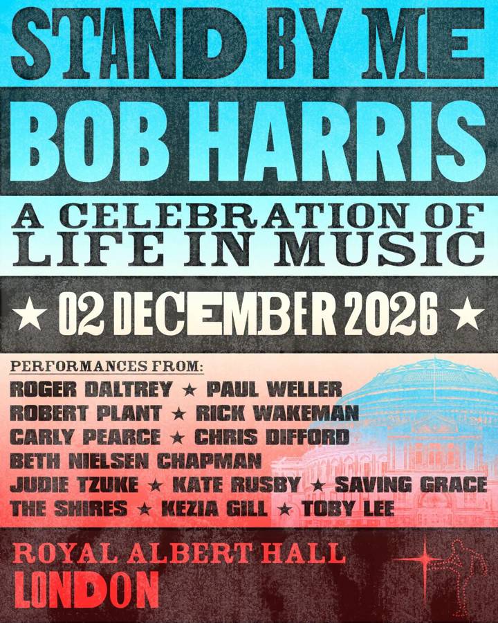 Stand By Me – Bob Harris tour poster