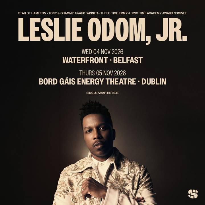 Leslie Odom Jr. tour poster