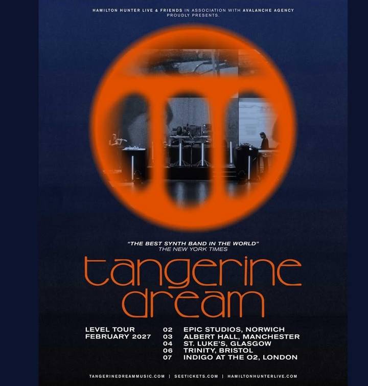 Tangerine Dream tour poster