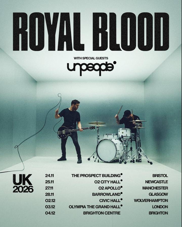 Royal Blood tour poster