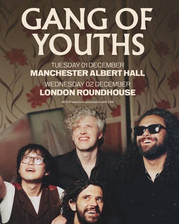 Gang of Youths tour poster