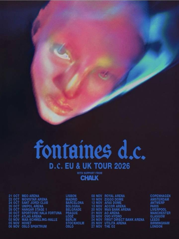 Fontaines DC tour poster