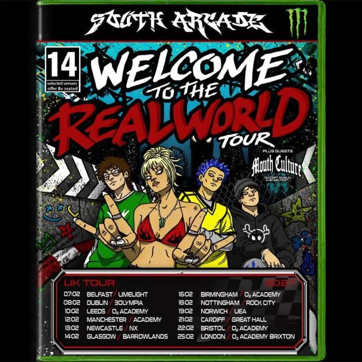 South Arcade tour poster
