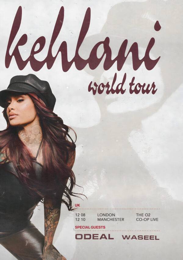 Kehlani tour poster
