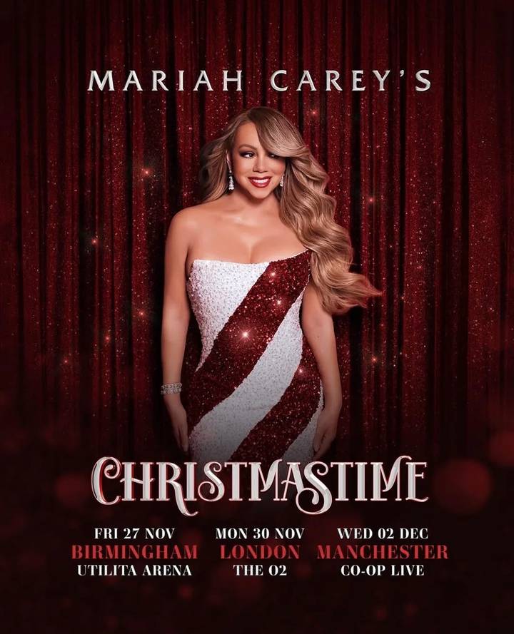 Mariah Carey tour poster