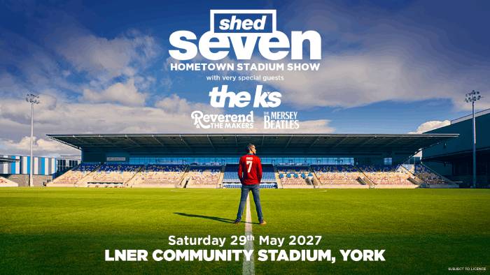 Shed Seven tour poster