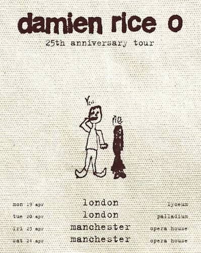 Damien Rice tour poster