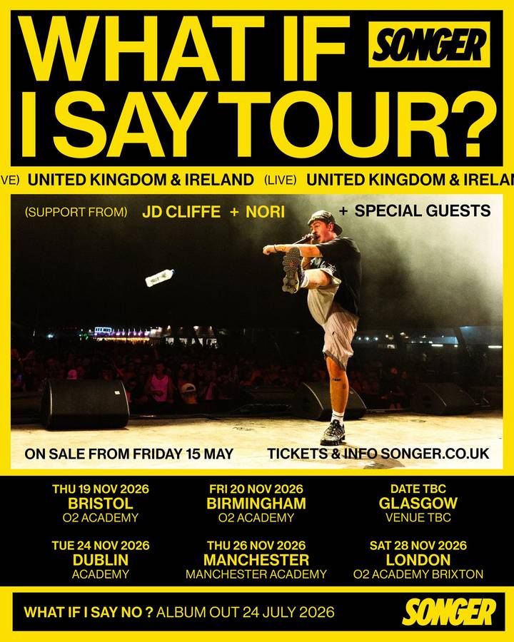 Songer tour poster