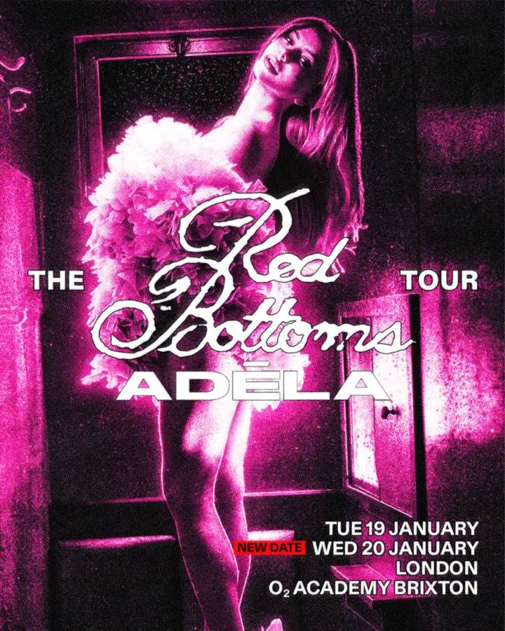 Adéla tour poster