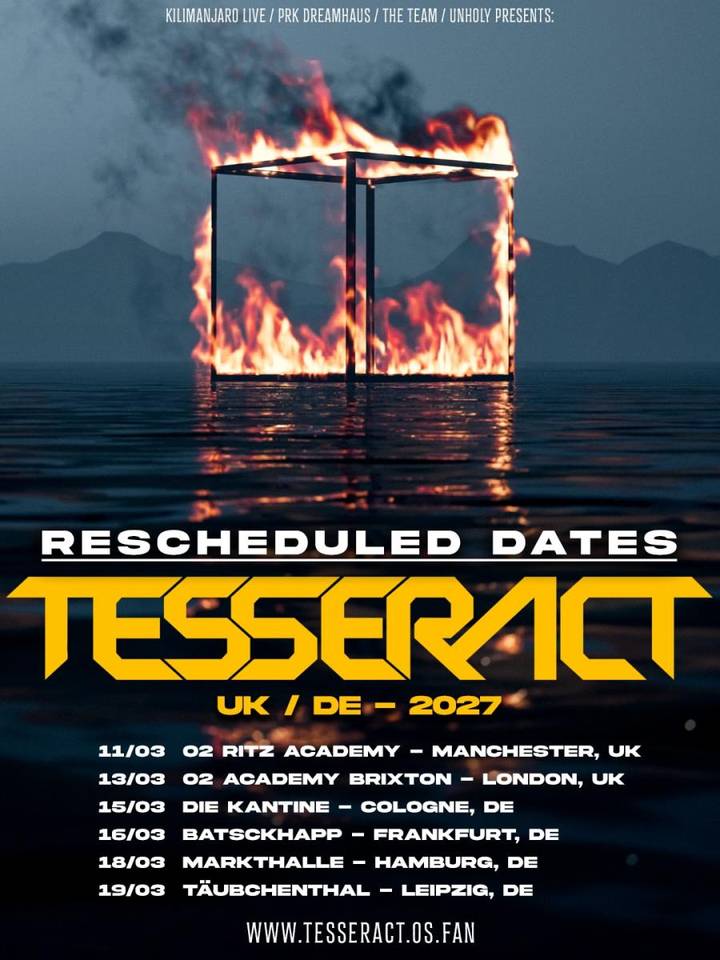 TesseracT tour poster