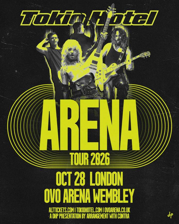 Tokio Hotel tour poster