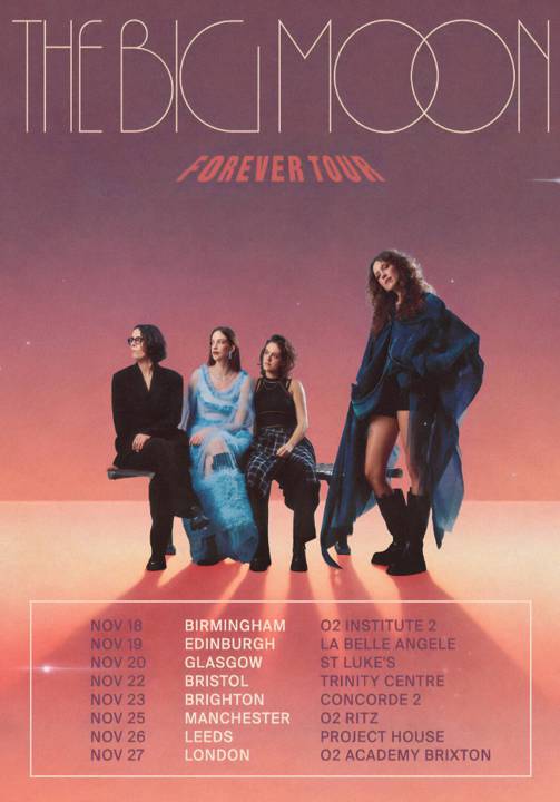 The Big Moon tour poster