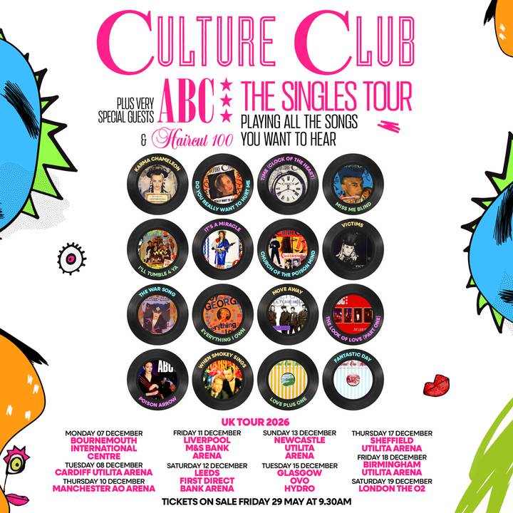 Culture Club & ABC tour poster